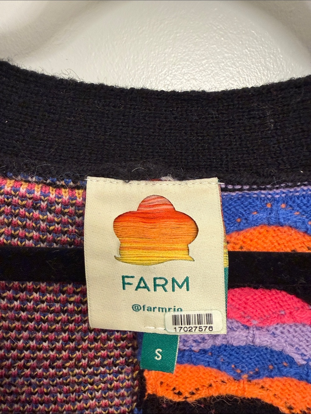 FARM Rio Mixed Mushrooms - Multicolor Cardigan - Picture 3 of 7